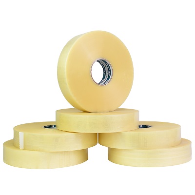 1 x Roll Of Hot Melt PP Clear Machine Tape 48mm x 990M